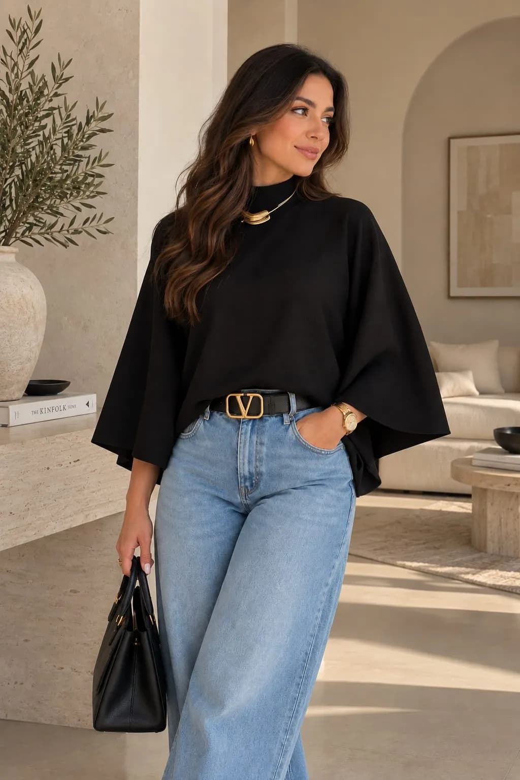 Cape Blouse
