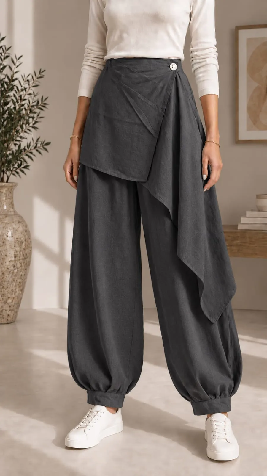 Balloon Voile Pants