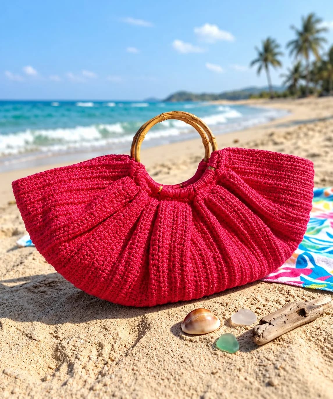 Crochet Beach Bag